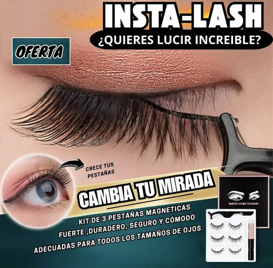 INSTA-LASH DISFRUTA DE TUS  PESTAÑAS MAGNETICAS Y GANA UN NUEVO LOOK